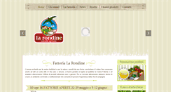 Desktop Screenshot of fattorialarondine.it